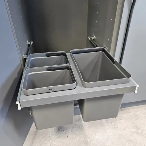 Extra Jätesankovaunu 600 21L+2x10L