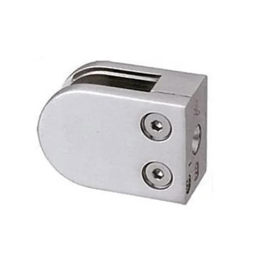 Lasinkannake harjattu kromi flat brushed chrome