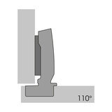 Hettich Sensys 110° pääty