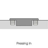 Hettich Sensys 110° pääty